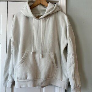 Womens Cream Hoodie